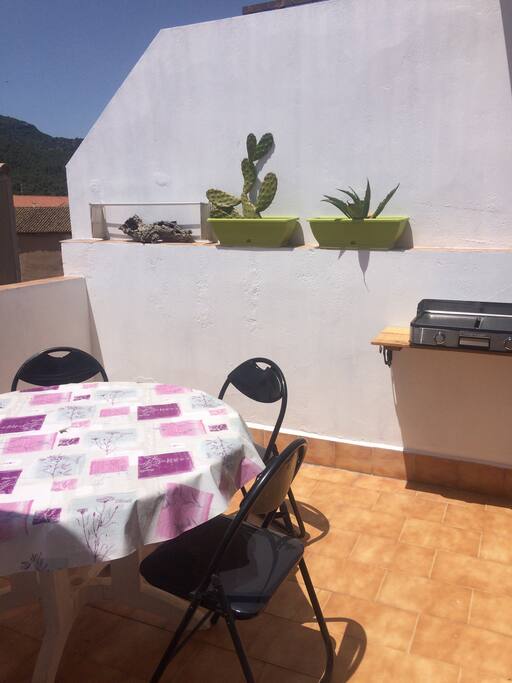 Agréable terrasse