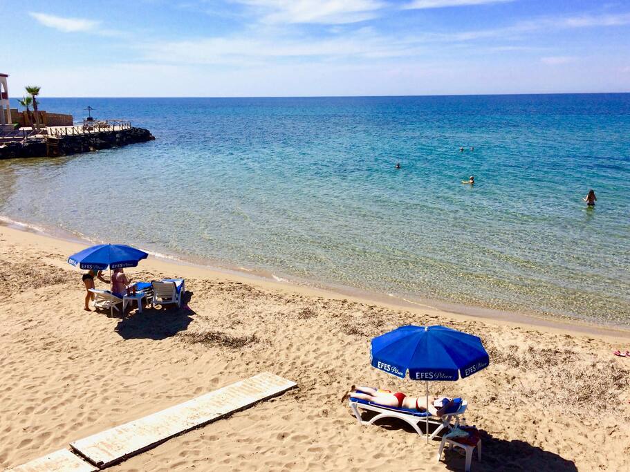 Local Lapta Sunbathing Beach