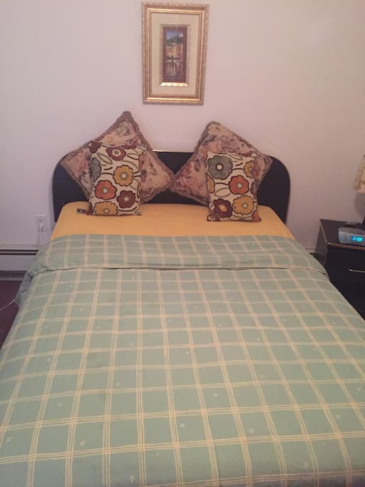 Furnished private room w/television (cable, 2 closets, bathroom....Very clean.