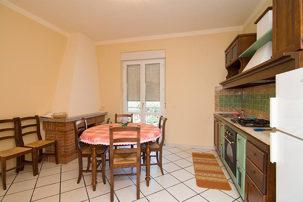 La cucina attrezzata