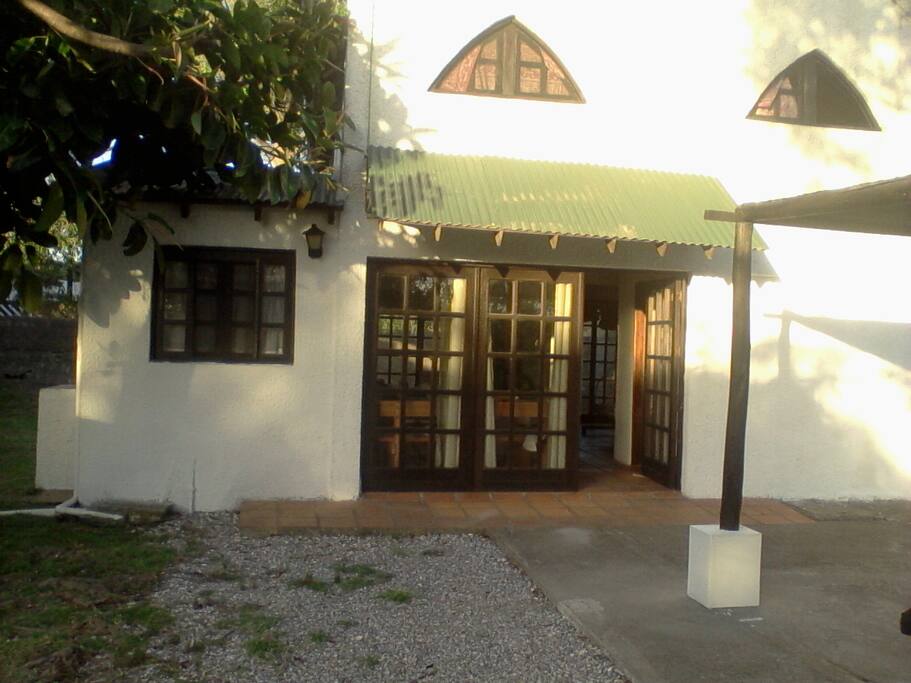 frente de la casa