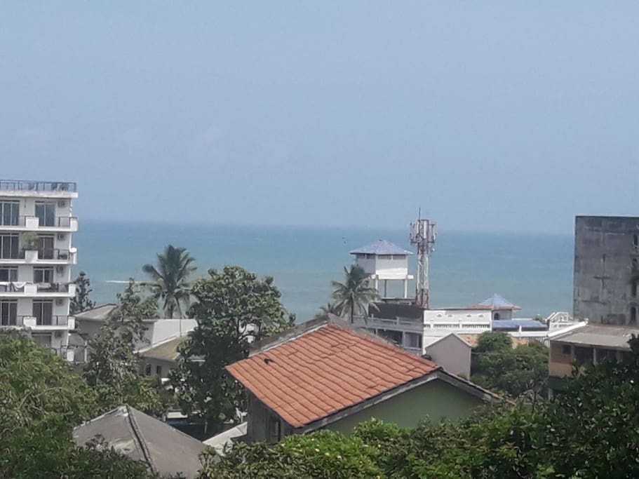 Coastal view from top floor