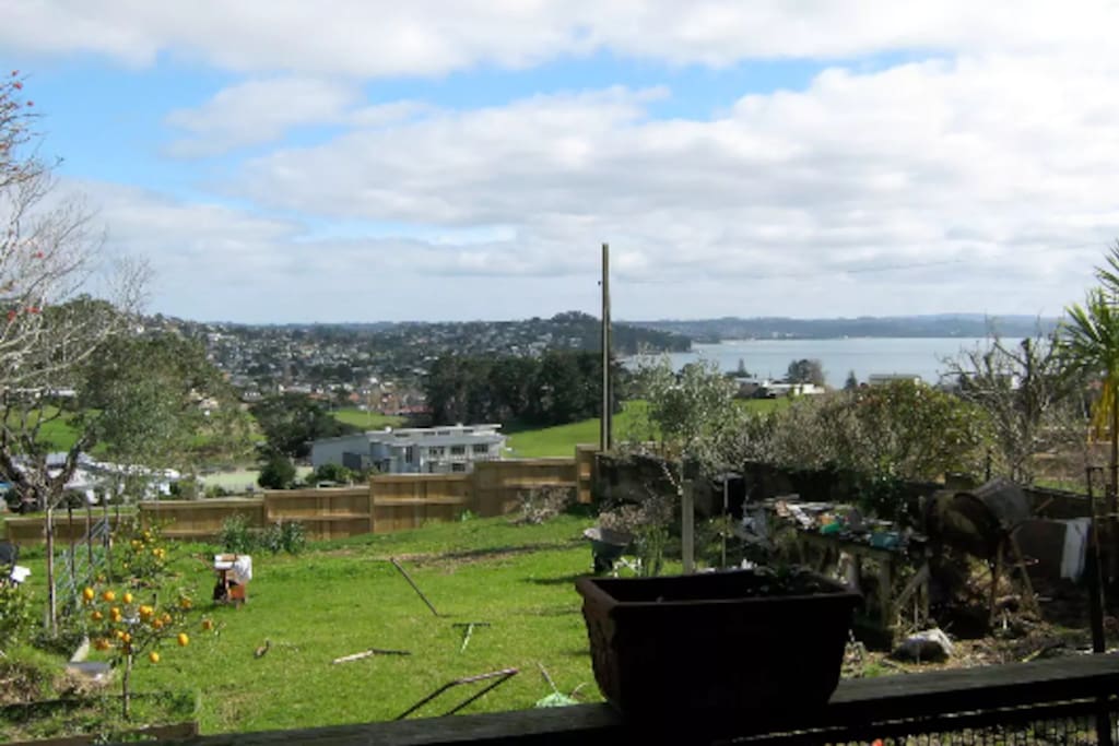 View from the deck