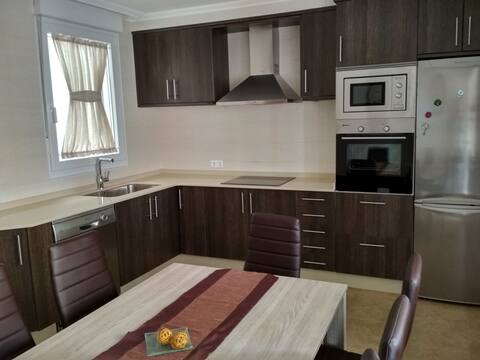 Spacious apartment in Cedeira one minute from the beach.