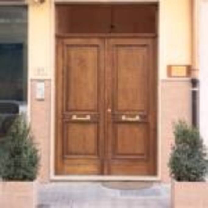 Porta d'ingresso alla struttura