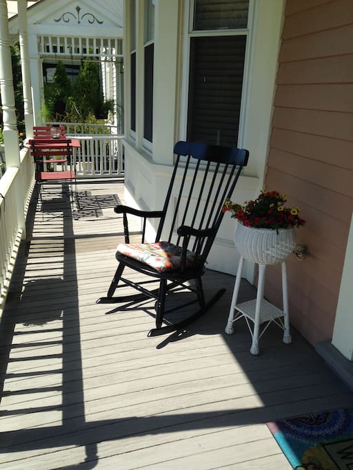 Shady Rocking Chair Porch