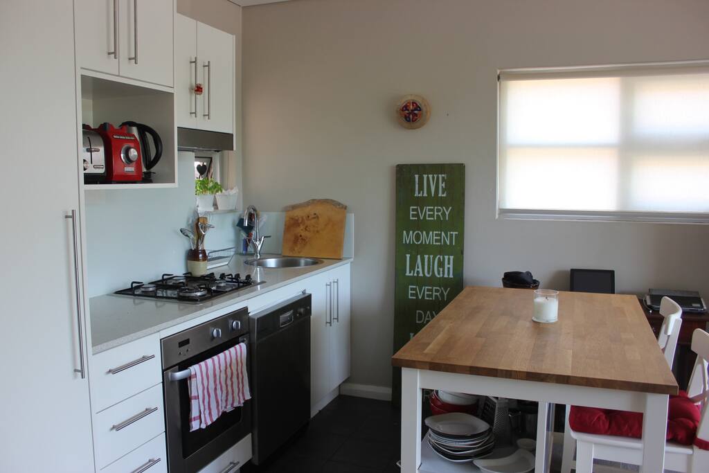 Kitchen with all mod cons