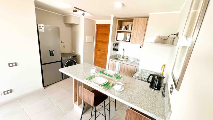 Comfortable, Modern, Stylish, Warm and Central