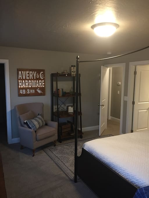 large bedrooms upstairs