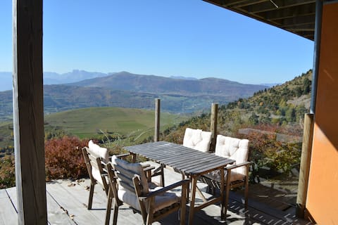 house near Grenoble, exceptional views