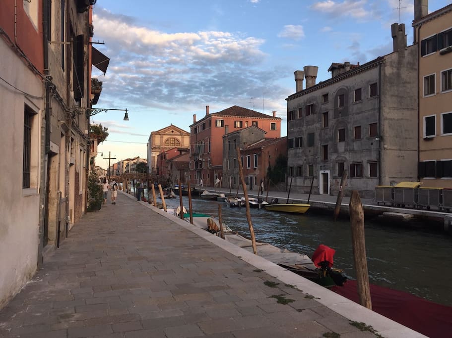 View from studio in Cannaregio area