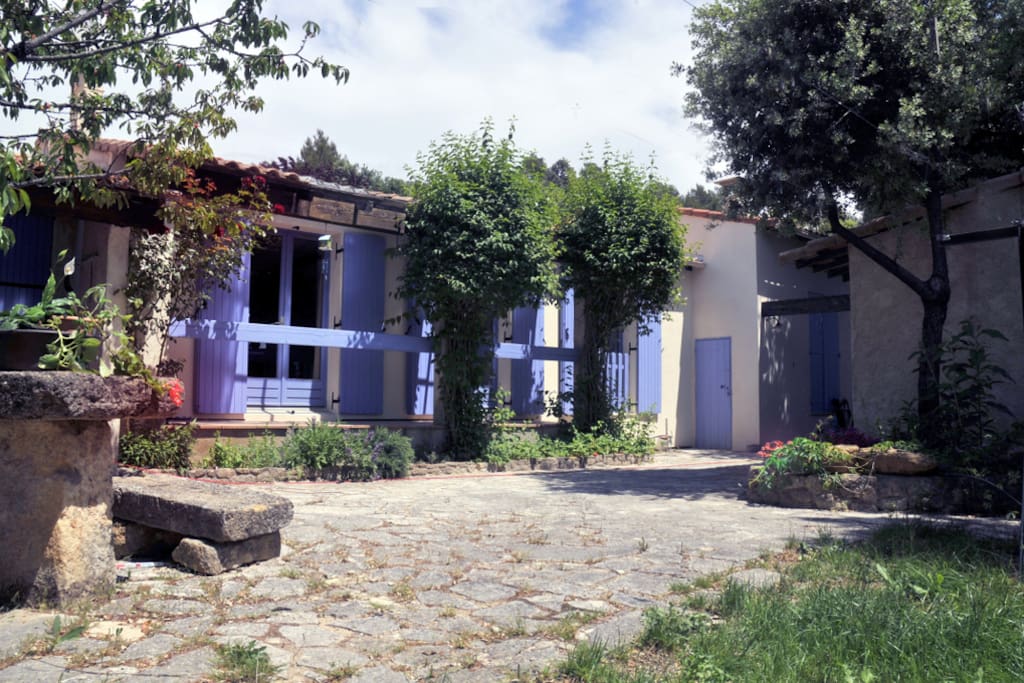 vue de la maison
