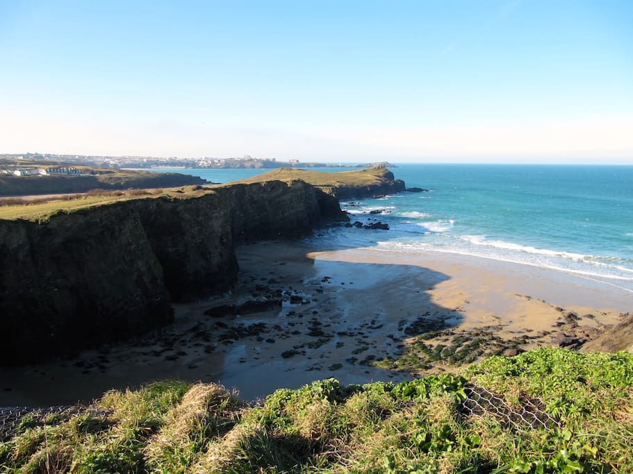 Whipsiderry Beach - 5 mins walk away!