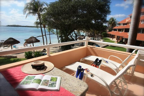 Top performing Airbnb: Peaceful Chac Hal Al Beachfront in Puerto Aventuras
