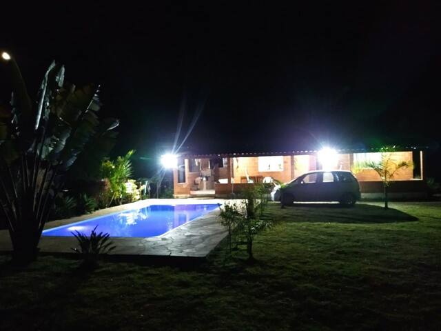 Entire home with 2 bedrooms in Socorro - Cafundó, casa na zona rural com piscina e lareira