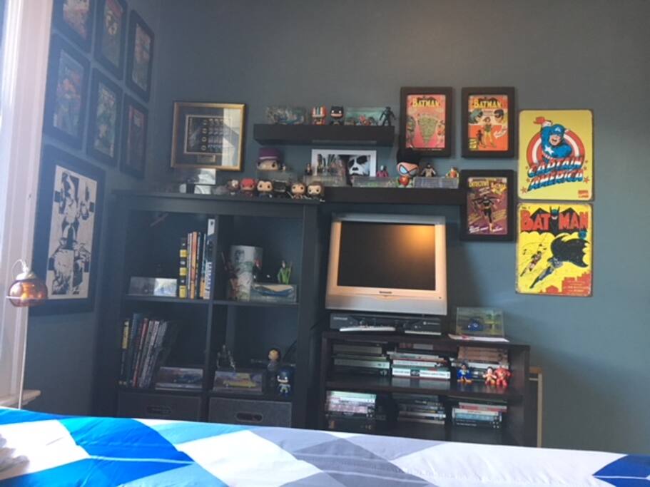 Comic wall.