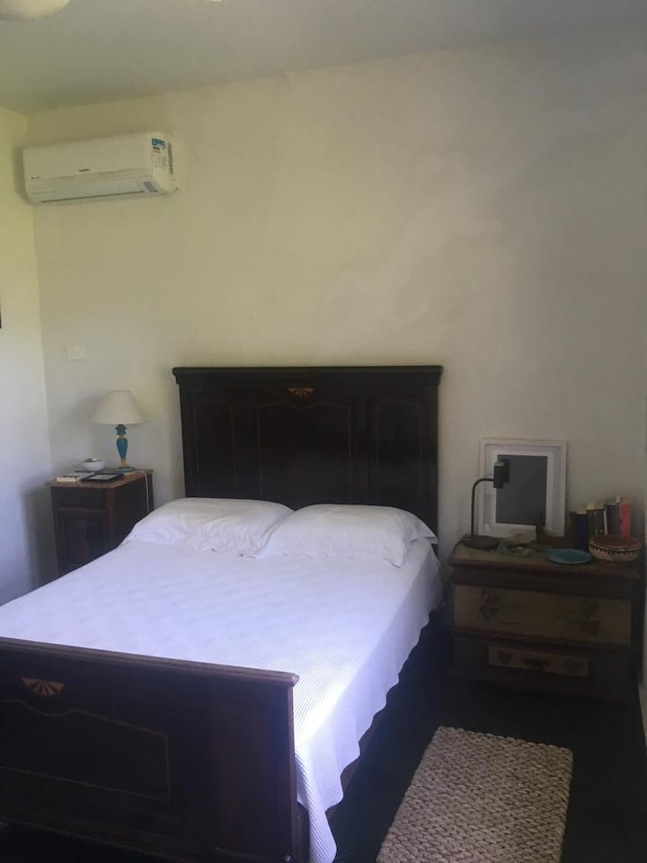 En la planta baja - Suite 3 - Aire acondicionado, ventilador de techo