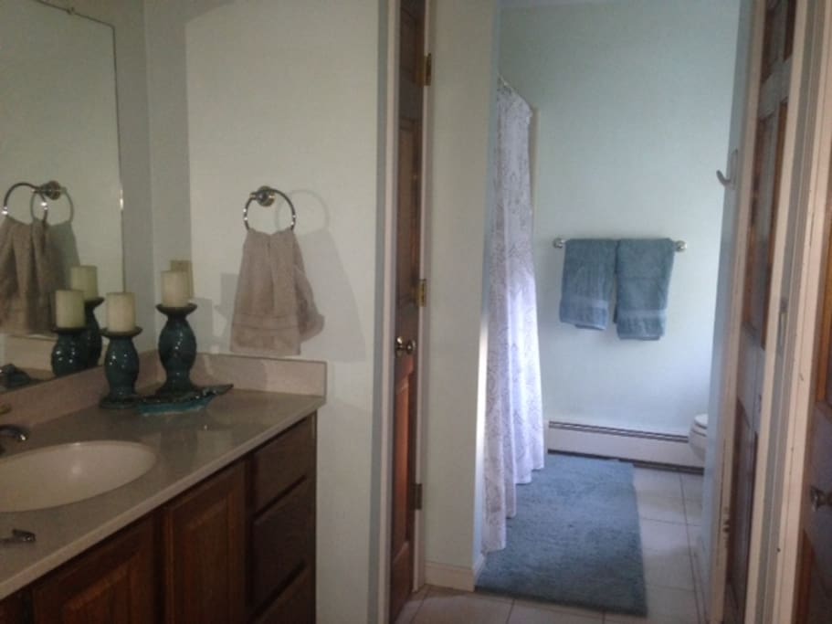 Towels are provided. Please bring your own toiletries.