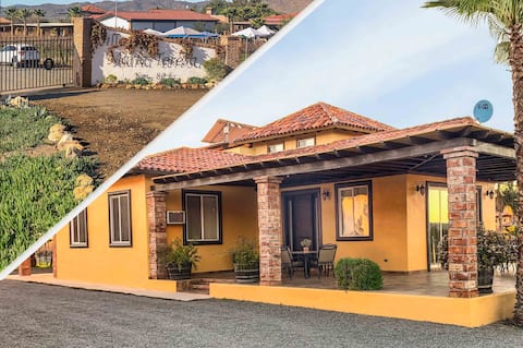 Popular Airbnb listing: House in the Vineyards. in Francisco Zarco (Valle De Guadalupe)