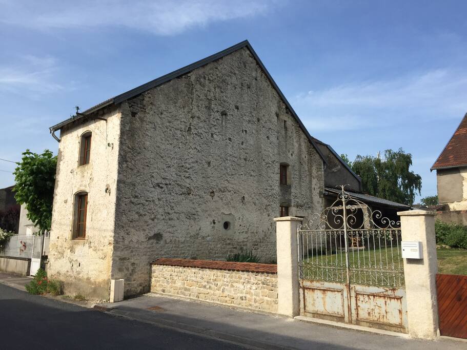 front of the home
