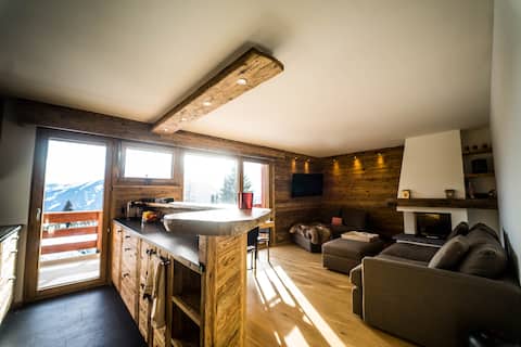 Verbier Les Esserts: ski-in, ski-out
