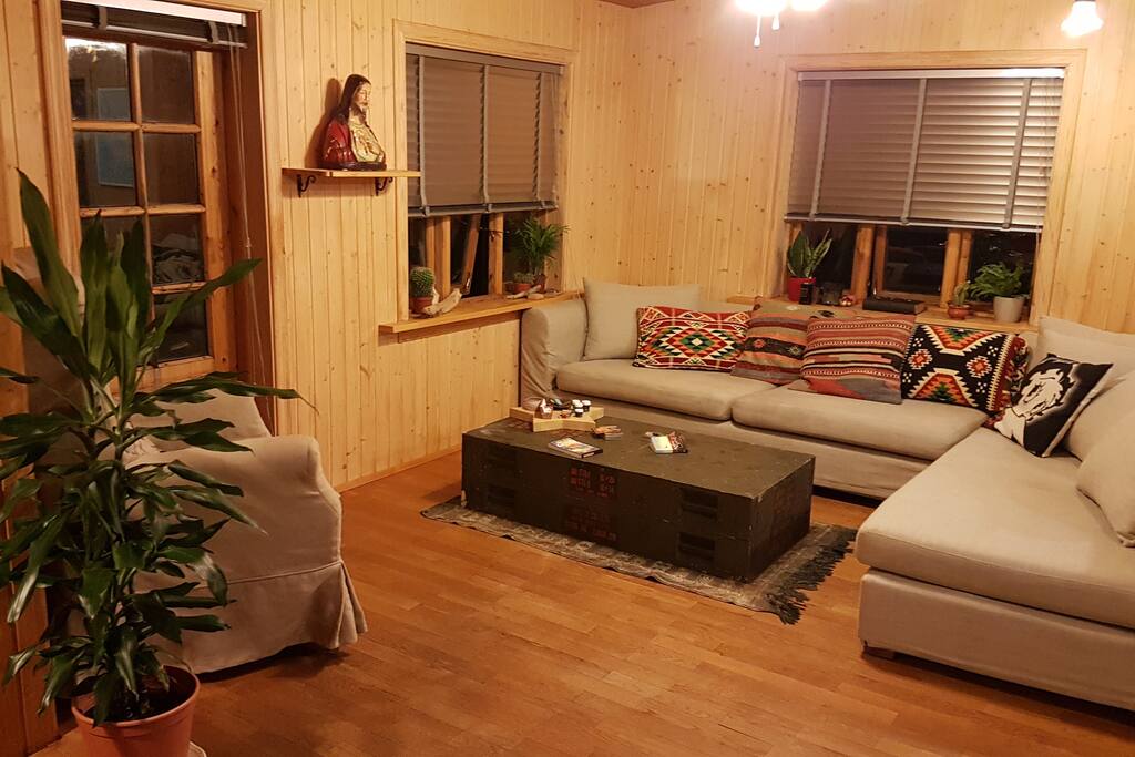The living area