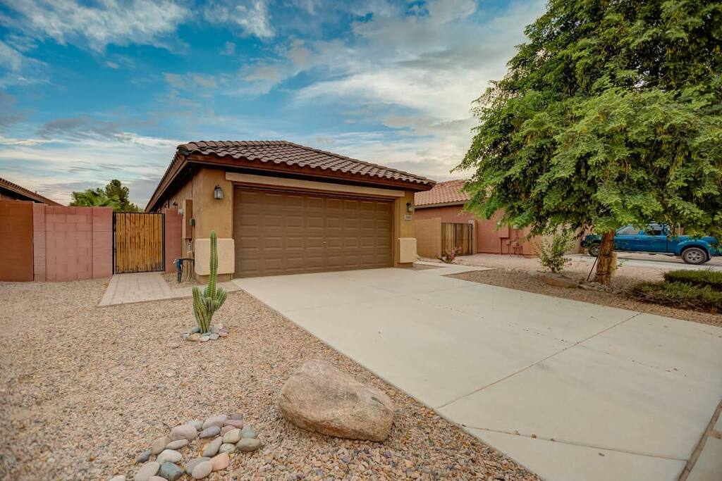 front of home