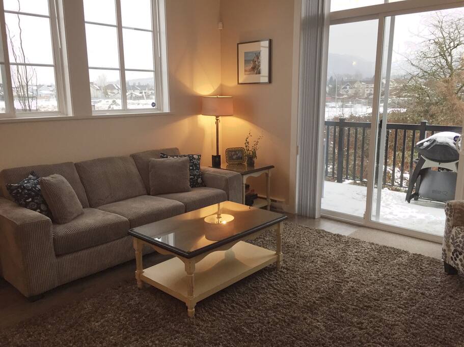 Sunken living room