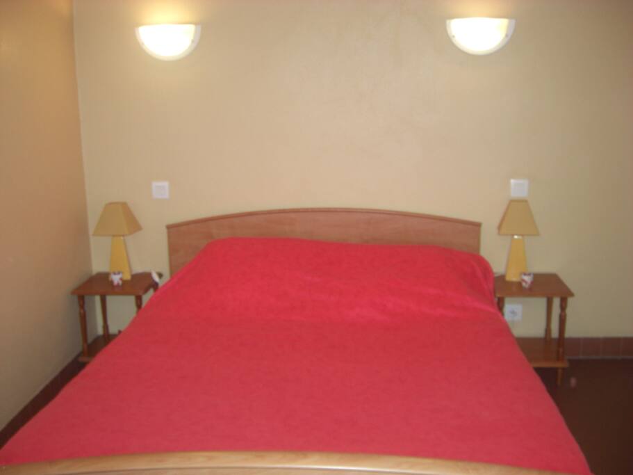 chambre gite vue sur montagne