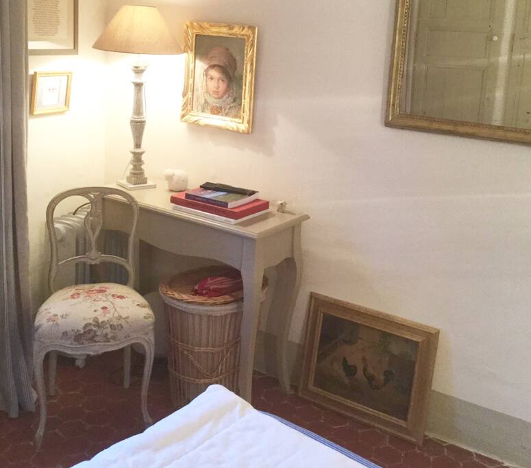 Desk in bedroom 2 on 1st floor