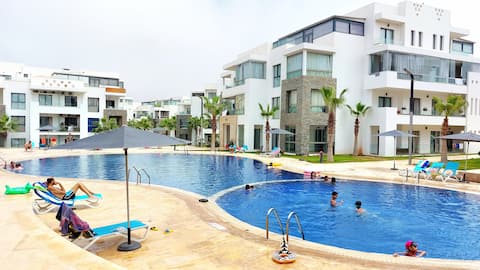 B7 Apartment 2 Bedrooms Pool Hivernage