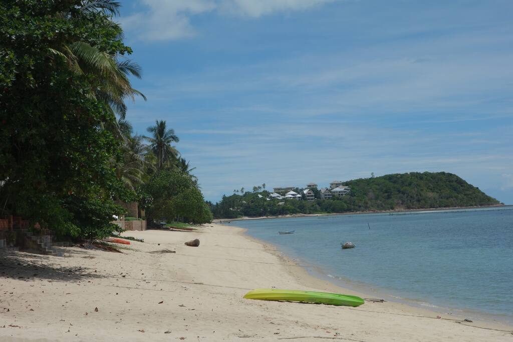 The beach, very near to the apartment