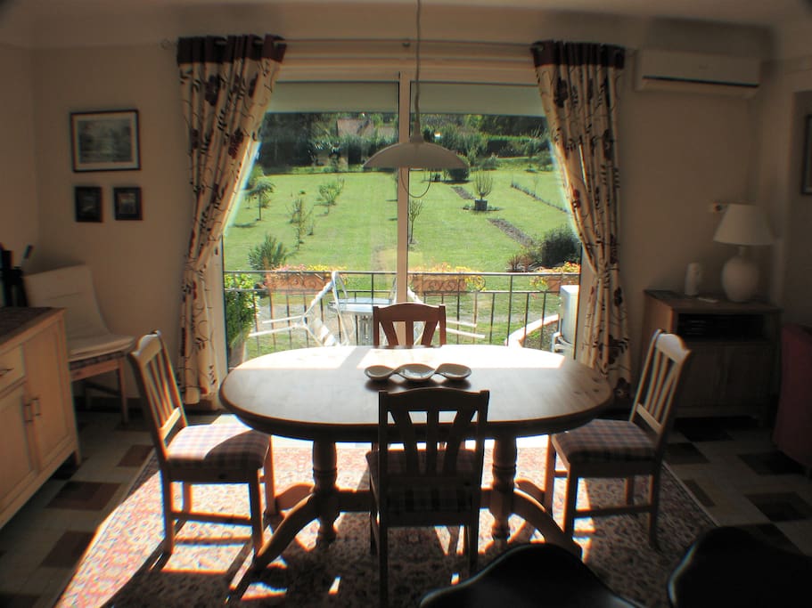 Dining Area - Table extends to seat eight.