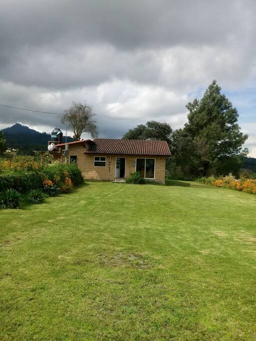 Jardín bungalow
