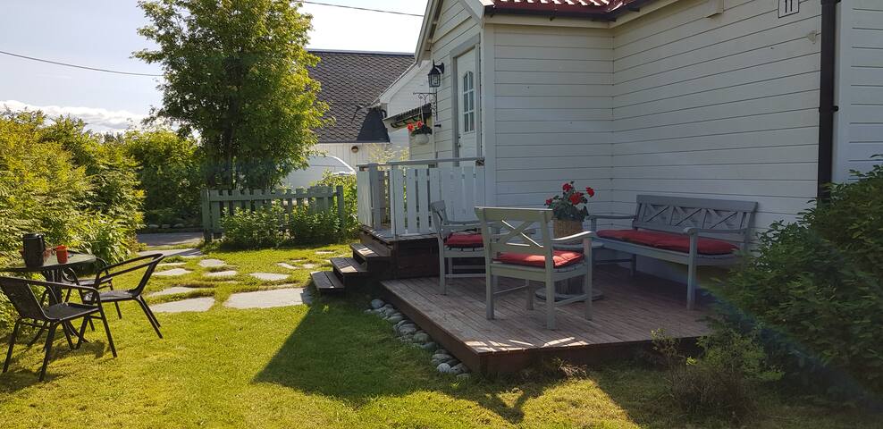 Eget lite koselig hus med hage