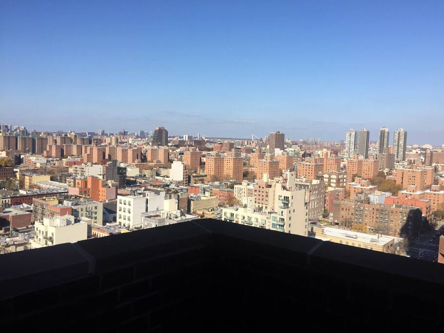 view of the city