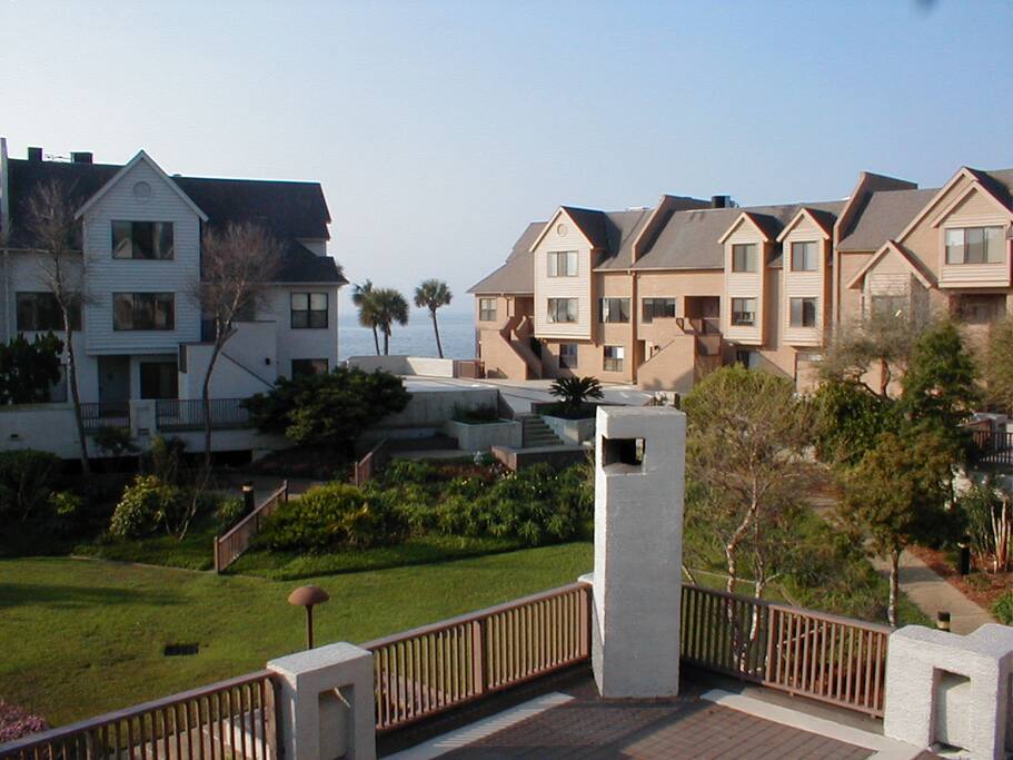 View from deck