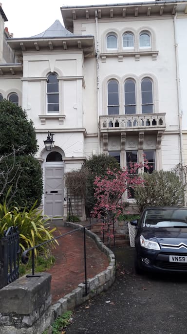 Front of the house