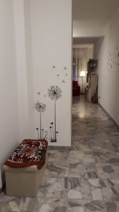 L'ingresso dell'appartamento