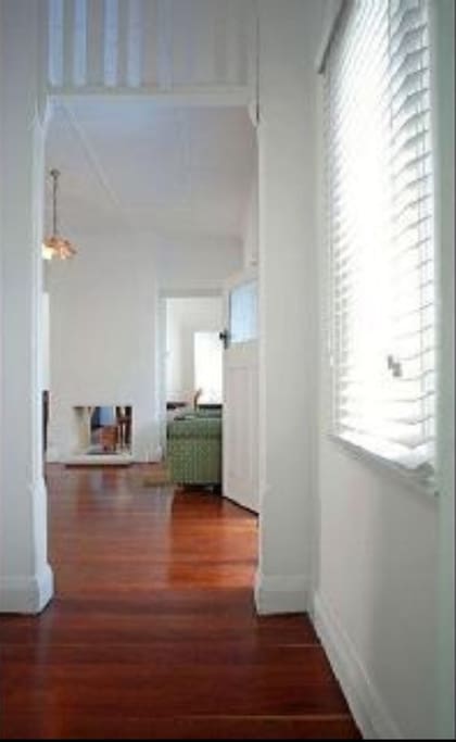 Character timber floors throughout