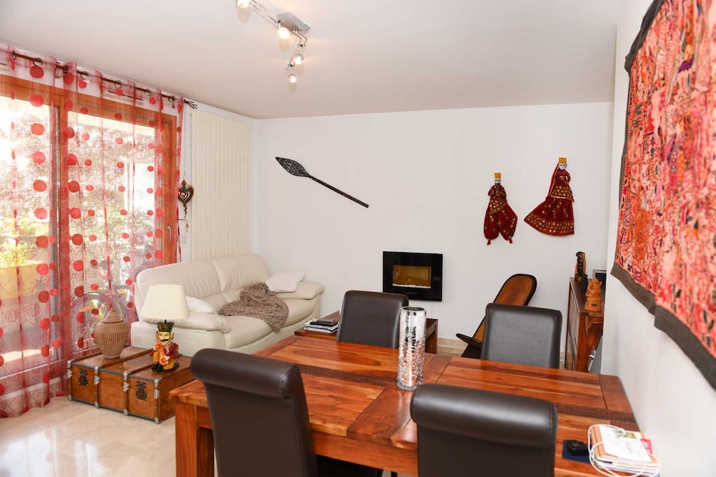 the dining room