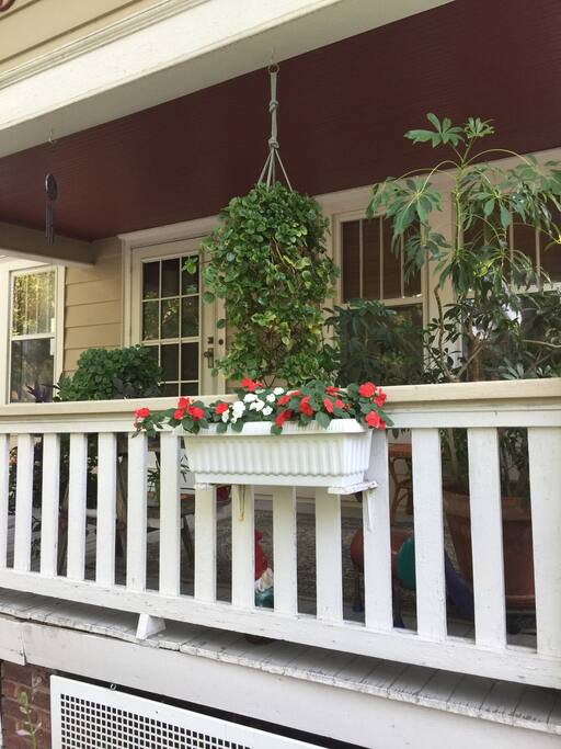 Front porch.