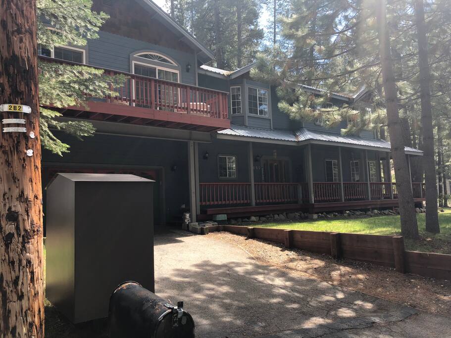 Front view of house