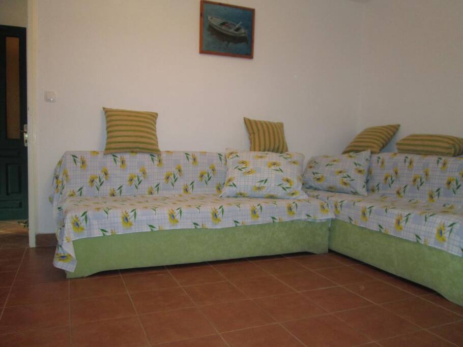 Living room, Surface: 12 m²