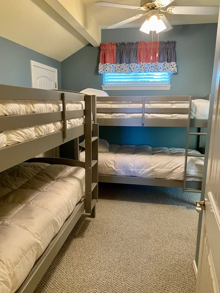 Bunk Room on Third Floor with Master