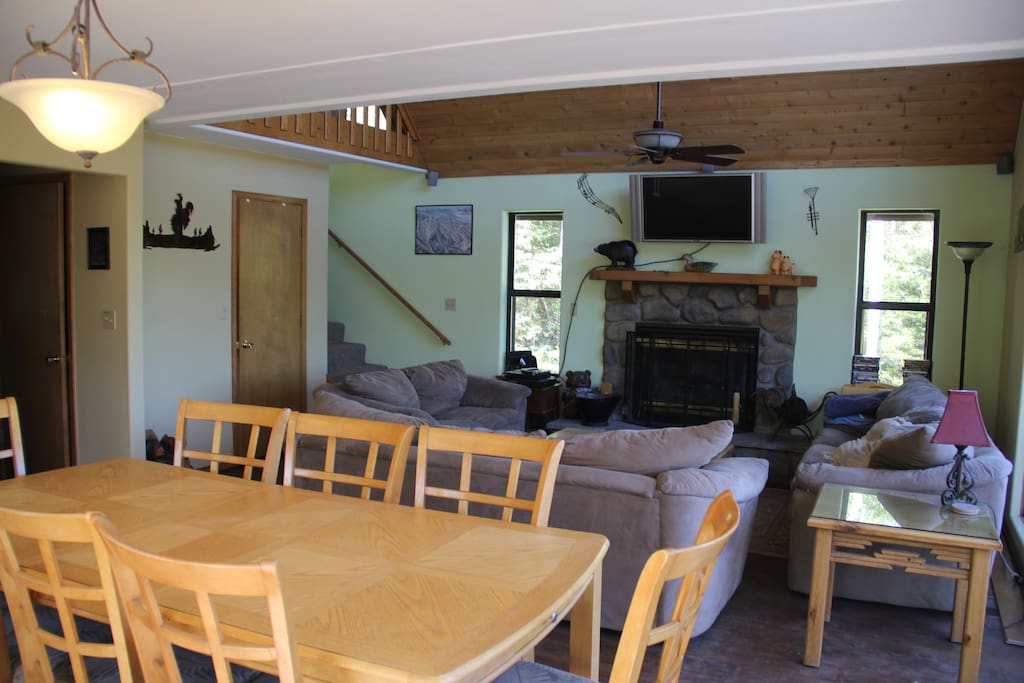 Large Living room open floor plan