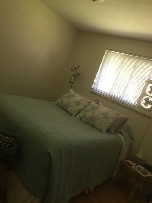 Comfy queen bed