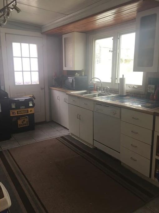 Modern kitchen.