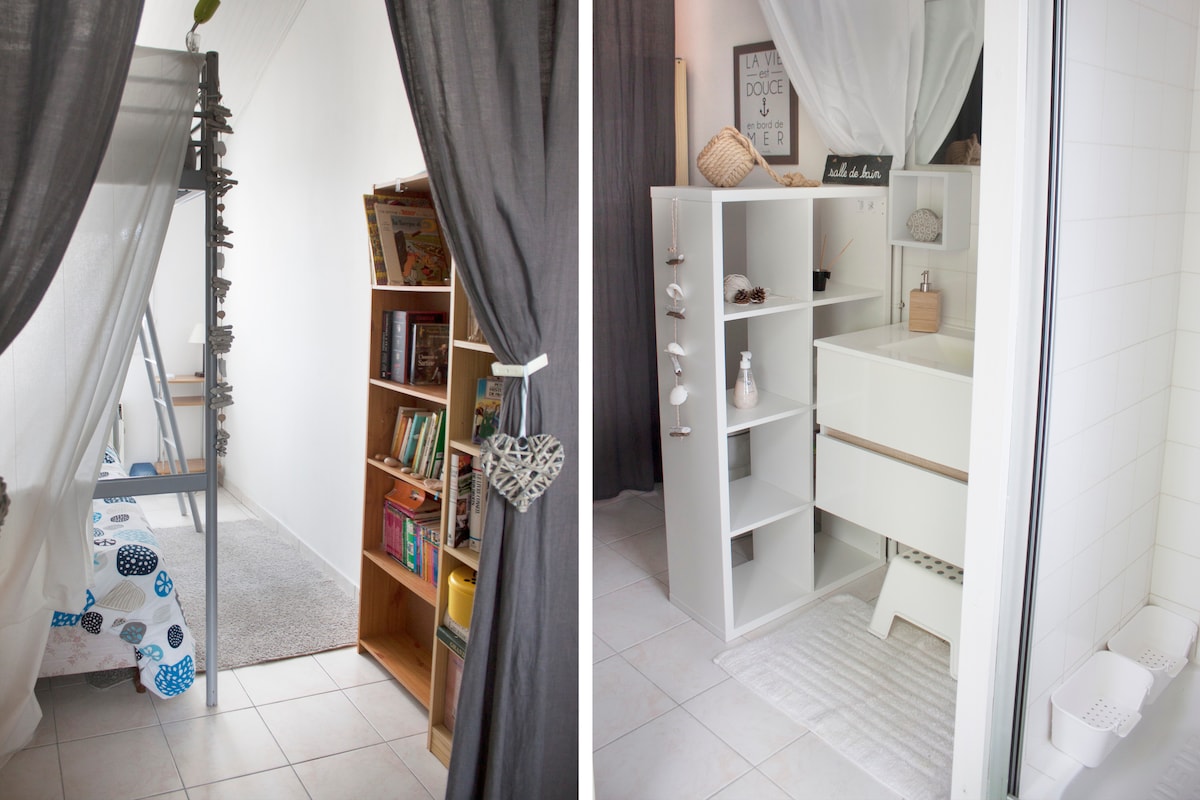 Kiambatisho: sehemu ya usiku na eneo la usafi