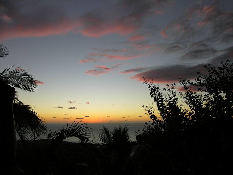 view from balcony